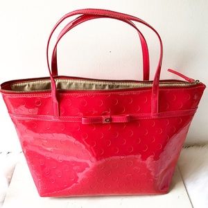 Kate Spade Sophie red tote